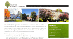 Desktop Screenshot of chestnutrealtyllc.com
